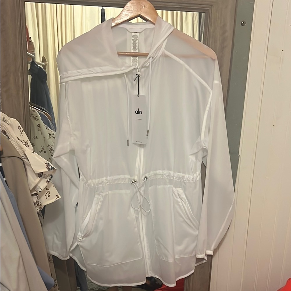 ALO Yoga White Jacket
